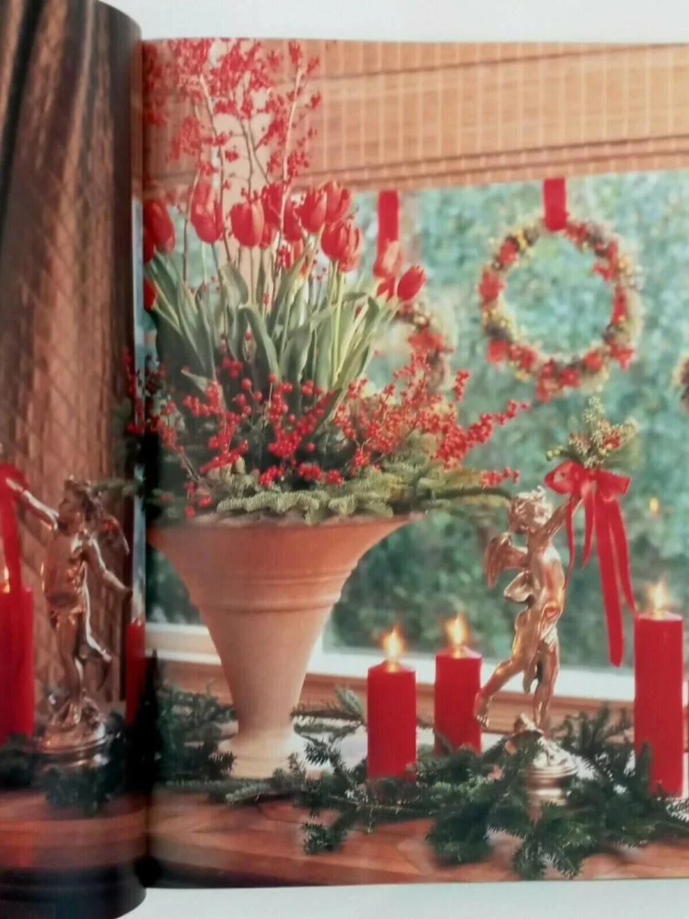 Vintage Christmas With Southern Living 2003 Cookbook Decor Hard Cover 192 Pgs